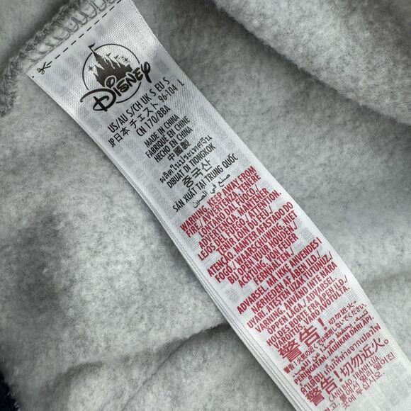 Walt Disney World Mickey Mouse Gray Hoodie Sweatshirt Women’s Small - Picture 7 of 10